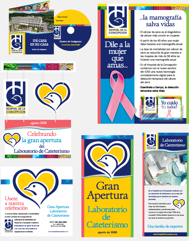 Hospital De La Concepcion print Advertising Spanish