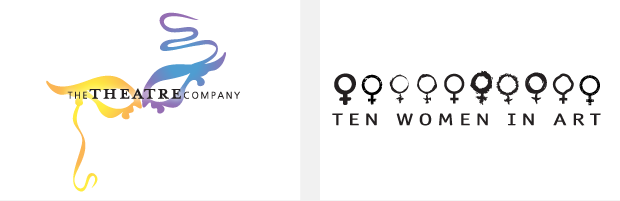 Logo / Brand Design / Development - the theatre company / ten women in art