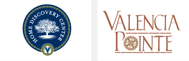 Logo / Brand Design / Development - Home discovery center viera / Valencia Pointe