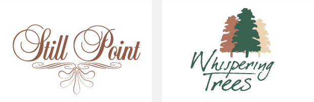 Logo / Brand Design / Development - Still Point / Whispering Trees