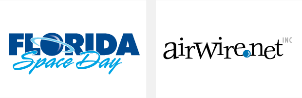 Logo / Brand Design / Development - Florida Space Day / airwire.net
