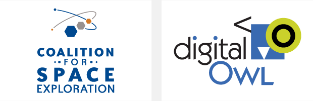 Logo / Brand Design / Development - Coalition for Space Exploration / Digital Owl
