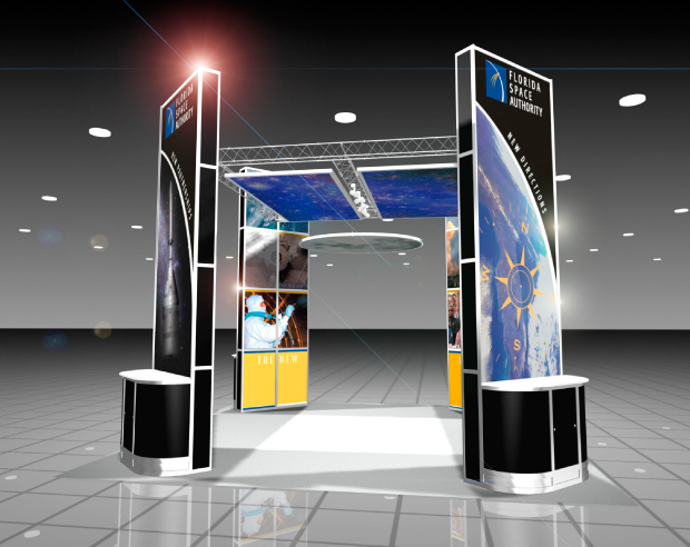 Florida Space Authority Trade Show Display