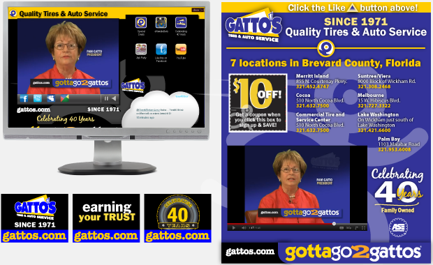 Advertising Interactive Yahoo Behavioral Targeted Campaign - Gatto's