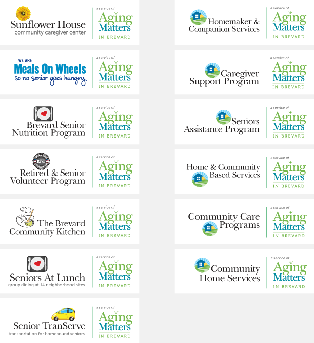 Name / Brand / Logo Design - Services of Aging Matters in Brevard