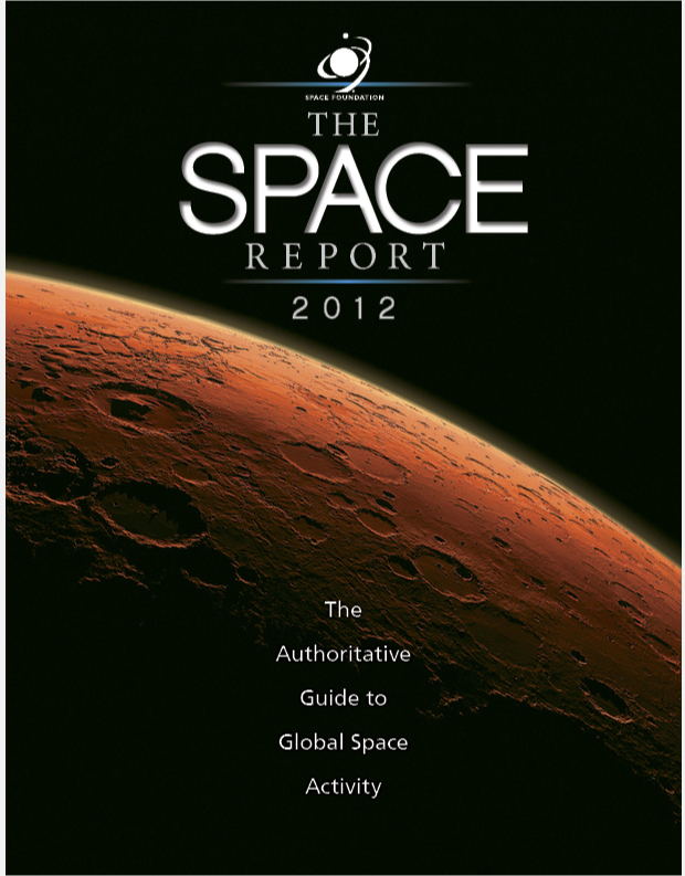 Book design / development / Space Report 2012 / Space Foundation