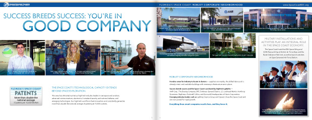 Economic Development Commission Florida's Space Coast: Brochure Design  