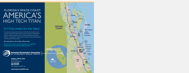 Economic Development Commission Florida's Space Coast: Brochure Design  