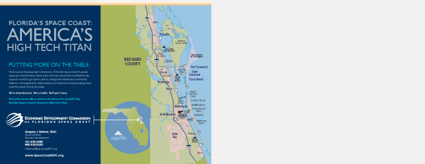 Economic Development Commission Florida's Space Coast: Brochure Design  