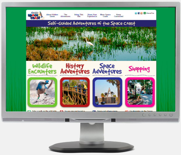 Hidden Gems of Space Coast Website Design / Development / WordPress