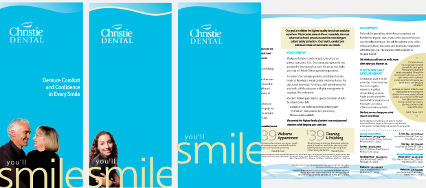 Christie Dental Portfolio Collateral Development