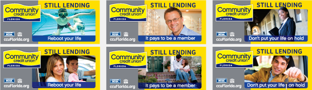 Billboard Campaign Design - Community Credit Union Florida