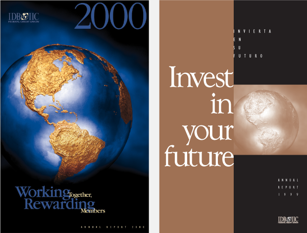 Annual Report 2000 Design / Development - IDB IIC Federal Credit Union 