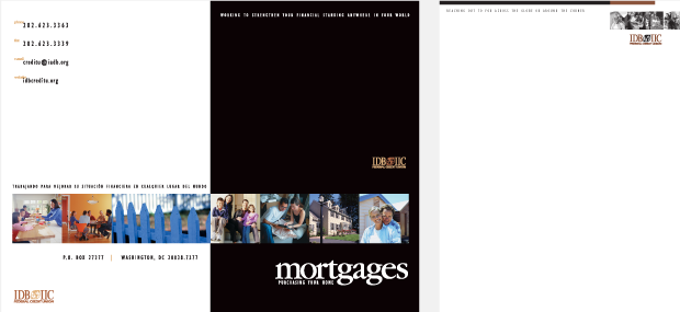 Mortgages Collateral Design / Development - IDB IIC Federal Credit Union 