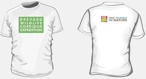 Brevard Wildlife Corridor Expedition:  Brand Development / shirt design