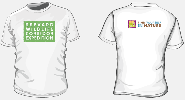 Brevard Wildlife Corridor Expedition: Brand Development / shirt design