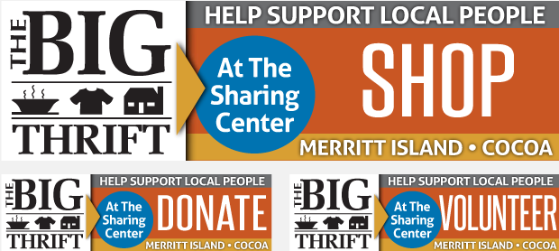 Sharing Center of Central Brevard:  Billboard Campaign Design