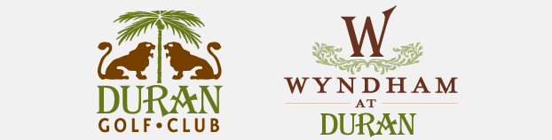 Wyndham and Duran Golf Club logo designs